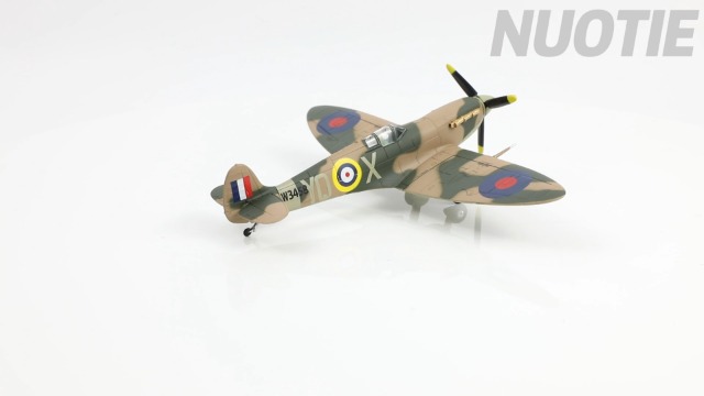 A Second World War Plane in the Dramatic Sky Stock Illustration