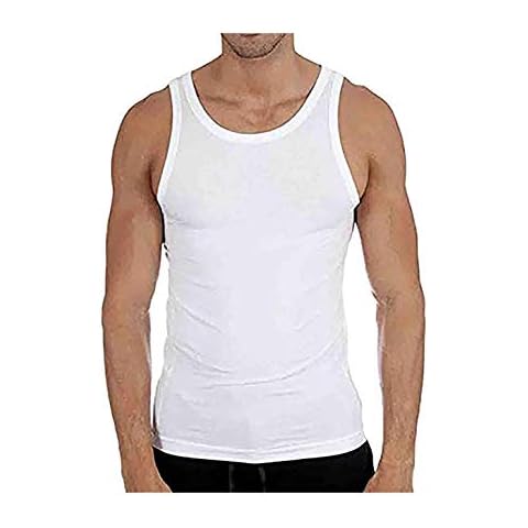 6 Pack Men's Cotton Sleeveless Vests Cover