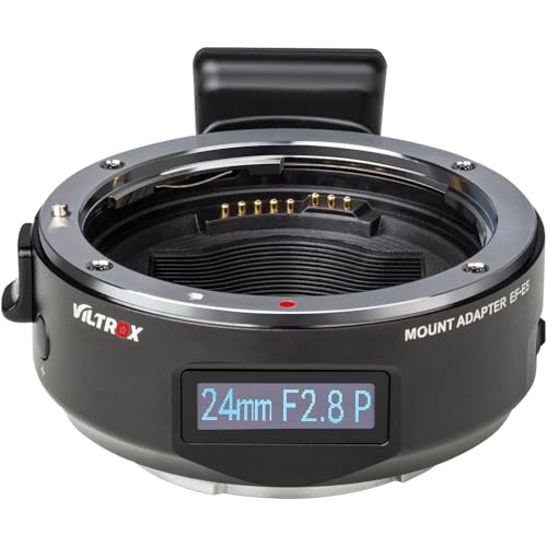 Image of VILTROX EF-E5 Lens Mount Adapter EF /EF-S to E-Mount Auto Focus Lens Converter Ring Compatible with Canon EF /EF-S Lens to Sony E Mount A9 A9II A9III A7V A7IV A7III A7II A7 a6700 a6600 a6400