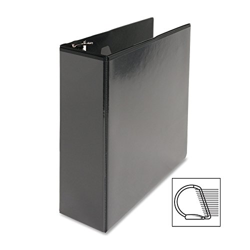 Business Source 3" Basic D-Ring View Binders #TOP6