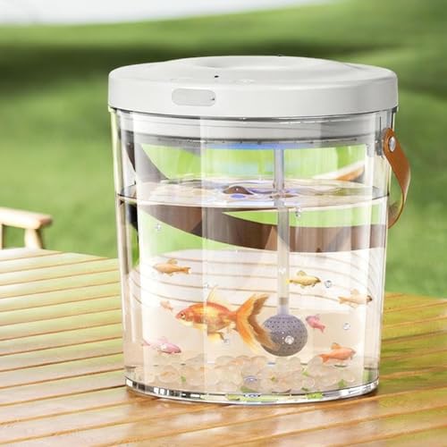 Mini aquarium portable transparent avec pompe à oxygène durable pour reptiles - 8