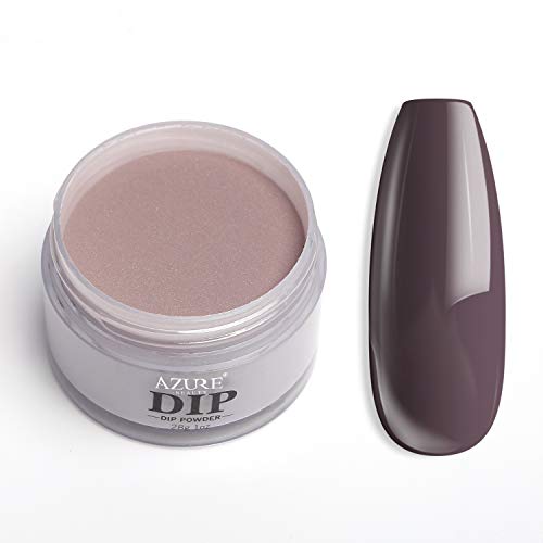 AZUREBEAUTY Dip Powder Eggplant Purple Color(1oz) for French Nail Manicure Nail Art, Non-Tocix & Odor-Free, Without UV LED Lamp Cured, Long Lasting, Cruelty-Free - Thumbnail 7