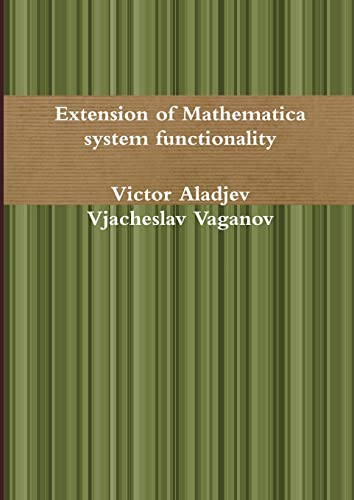 Extension of Mathematica system functionality view 2