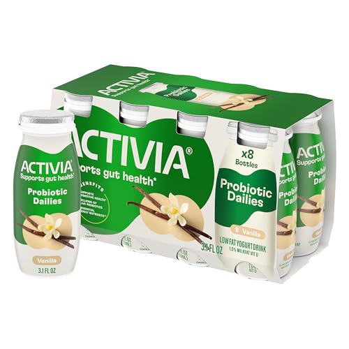Activia Vanilla Low Fat Yogurt Drinks