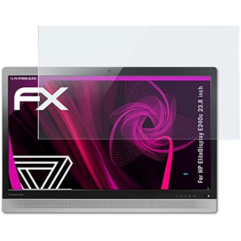 atFoliX Plastic Glass Screen Protector for HP EliteDisplay E240c Cover