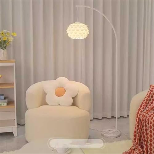 Lámpara de pie moderna para salón y dormitorio acogedor 6
