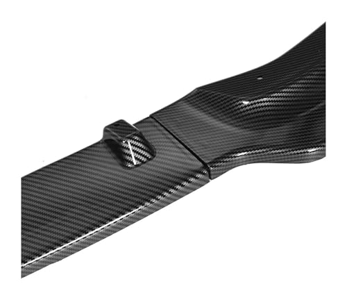 Diffuseur aspect fibre de carbone pour spoiler de pare-chocs avant BMW Série 3