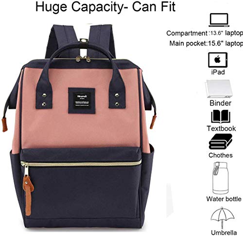 Himawari Laptop Backpack Travel Backpack With USB Charging Port Large Diaper Bag Doctor Bag School Backpack for Women&Men (XK-05#-USB L）