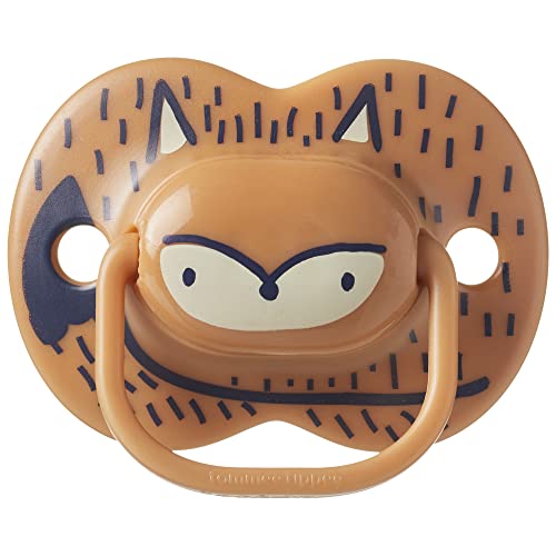 Tommee Tippee Moda Pacifiers, Symmetrical Design, Bpa-Free Silicone Binkies, 18-36M, 2-Count, Woodland Friends #TOP1