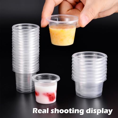 Miniatura 7 de Cisolen 300 Pcs Vasos De Chupito De Plástico 20ml 2cl Vasos Chupitos Reutilizables Vaso De Vino Transparentes Vasitos Aperitivos Plastico Duro Para Picnic Bares Fiestas Bodas Cumpleaños Y Navidad