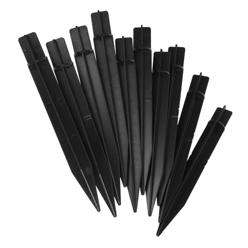 Toyvian 10piezas Estacas De para Solares De Jardín Accesorios De Estacas para Lámparas De Césped Fáciles De Instalar y Resistentes para Exterior