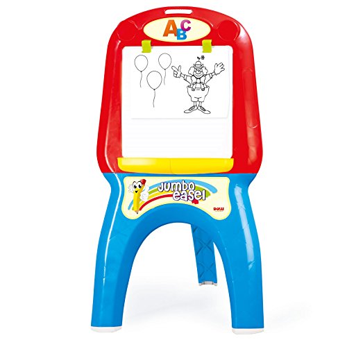 Pizarra Jumbo Easel Dolu caballete doble cara con bandeja para tizas y rotulador 7