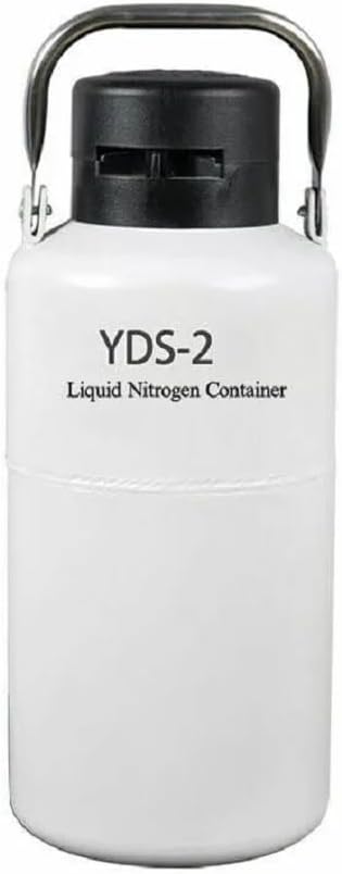 Portable 2L Liquid Nitrogen Storage Tank Static Holding Time 20-25days