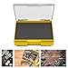Yiju Fly Fishing Tackle Box Lure Tray Organizer Gear Double Memory Foam Side for Jigs Hooks Hooks Baits Vest Freshwater Saltwater, Yellow