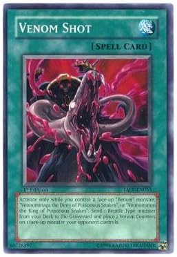 Yu-Gi-Oh! - Venom Shot (TAEV-EN053) - Tactical Evolution - 1st Edition - Common