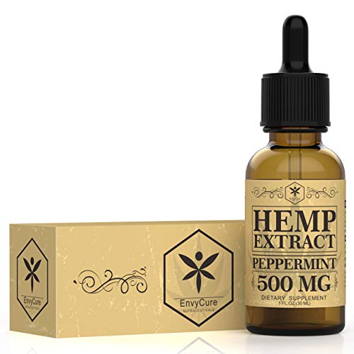 Hemp Oil 500mg for Pain Relief, Stress and Anxiety Relief, Better Sleep |