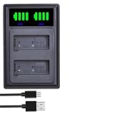 EN-EL9 EN-EL9a Caricatore doppio USB LED EL9 con porta di tipo C EN-EL9a D40 D60 D40X D5000 D3000 Fotocamera(Only one charger)