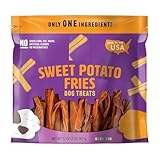 Sweet Potato Fries Dog Treats, 32 oz. (No Artificial Colors, Flavors, or preservatives, Free from Corn, Wheat, Soy)