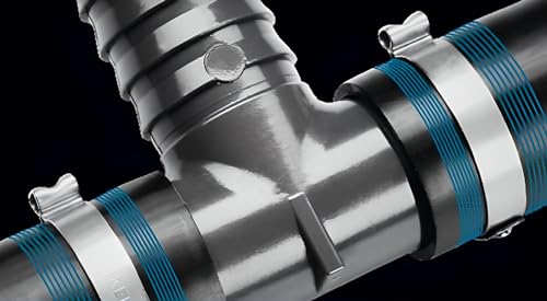 OCS Parts - Oetiker 105 Single Ear Clamps with Mechanical Interlock, 105 Zinc Coated Steel, 18.5 mm Size, Pack of 20, Includes OCS Parts 2-Year Warranty