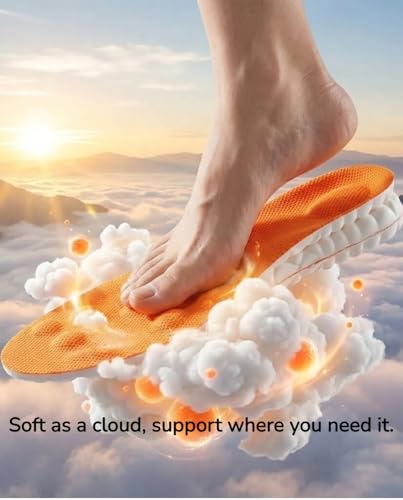2 Pares Plantillas 4D Steppers Cloud para Mujeres y Hombres miniatura 6