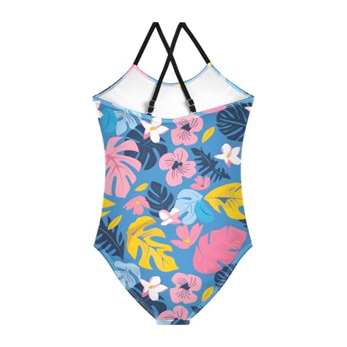 Image of Girls Swimsuit Little Cute Cat and Ice Cream One Piece Swimwear