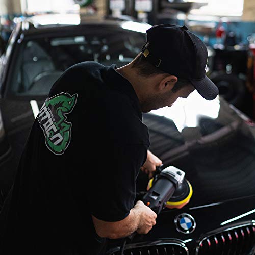 Batoca Buffer Polisher - Rotary Car Polisher - Wax Machine, Car Detailing Kit, 7 Inch 180Mm/1200W, 6 Variable Speeds Up To 3000 Rpm With Foam Pads, Wool Pads For Car Buffers And Polishers #TOP4