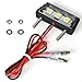 Produktbild evermotor Universal Mini 12V 1W E4 LED Kennzeichenleuchte, Kennzeichenbeleuchtung E-geprüft Motorrad Auto Kfz Quad ATV schwarz Wasserfest IP67