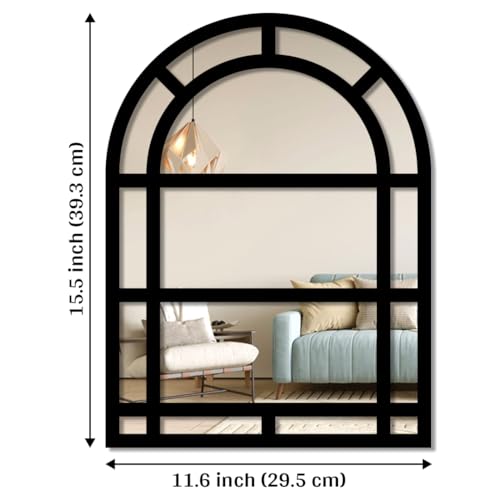 Image of Sehaz Artworks Home Decoration Items for Living Room | Wall Decor Items for Bedroom | Decorative Mirror for Wall Decorations | Wall Hanging Decoration | Jharokha Wall Decor Item for Living Room