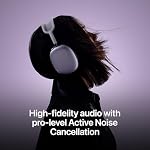 Apple AirPods Max Wireless Over-Ear Headphones, Pro-Level Active Noise Cancellation, Transparency Mode, Personalized Spatial Audio, USB-C Charging, Bluetooth Headphones for iPhone - Midnight - Image 4