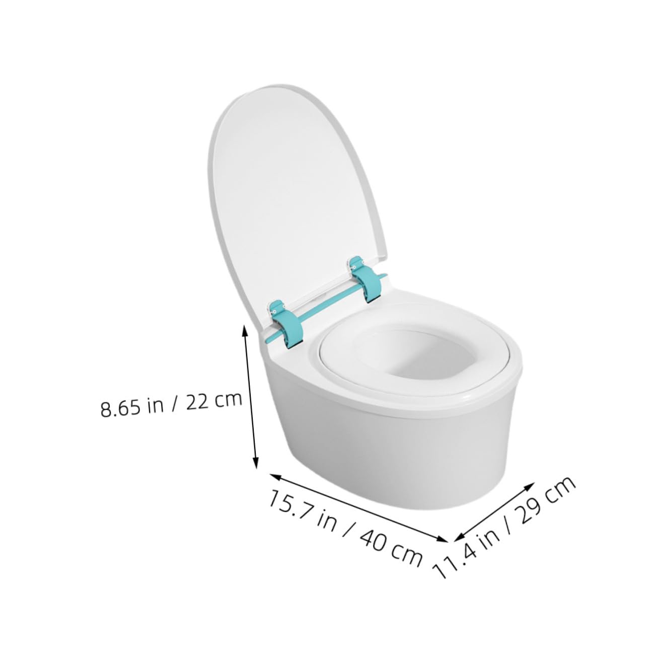 Supvox Töpfchen für Kleinkinder aus Pp-material Tragbar für Reisen Realistisches Design für Jungen und Mädchen mit Herausnehmbarem Einsatz für Einfache Reinigung Geeignet für Zuhause