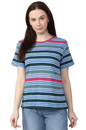 Image of Van Heusen Women's Cotton Regular Fit T-Shirt