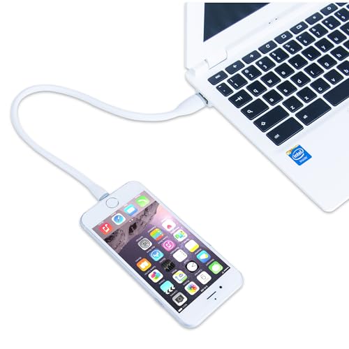 Câble Lightning blanc Gofanco pour charge et synchronisation
