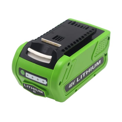 xiixtoo 40V 4.0Ah Battery Replacement for GreenWorks 40V Battery 29472 29462 2901319 29252 20202 22262 25312 25322 20642 22272 27062 21242 G-Max Cordless Power Tools