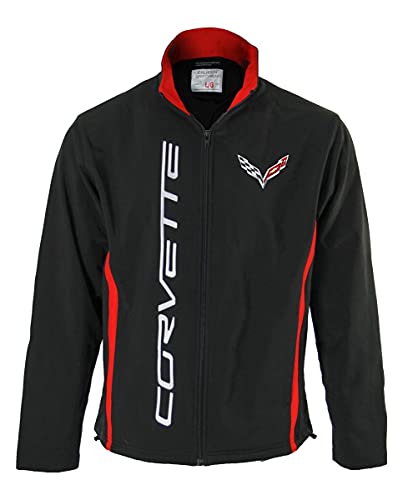 Greatest Product GM Chevrolet Unisex Bonded All-Season Jacket (Corvette, Large)