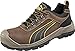 Price comparison product image Puma 64.073.0, Sierra Nevada" Safety Shoes, Low S3, HRO SRC, Size 10.5, Brown/Black/Yellow - EN safety certified