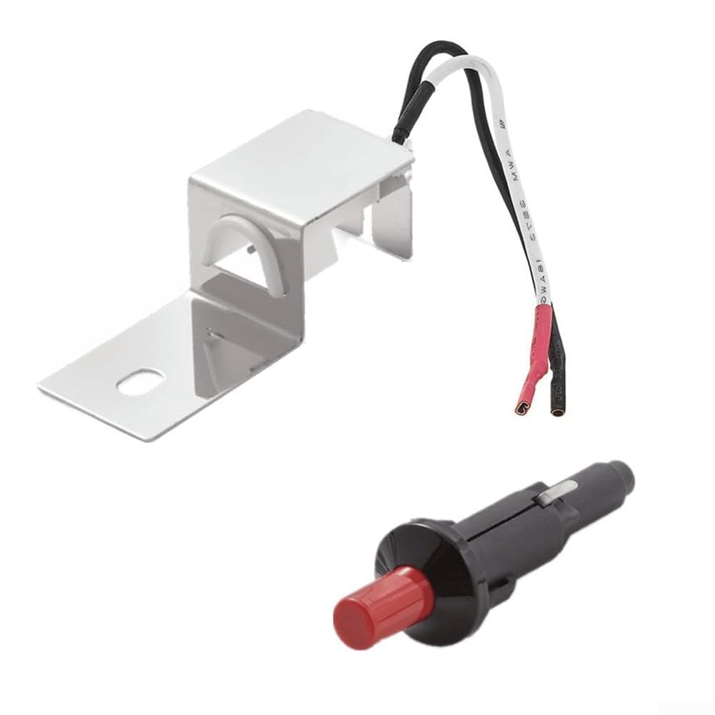 Pulsante Accensione Weber Q220 Kit Accensione Elettronica Per Barbecue Weber Q120 Q220 | Ricambio Resistente Al Calore | Pulsante Accensione Griglia A Gas Kit Ricambio 8047 Weber