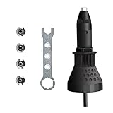 DEKOPRO Rivet Gun for Cordless Drill Riveter Electric Rivet Nut Gun Riveting Tool Cordless Riveting Drill Adaptor Insert Nut Tool