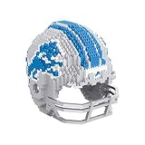 Detroit Lions NFL American Brxlz Football Replikat Helm 3D Bauspielzeug