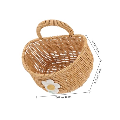 Cesta colgante de pared de PP para almacenamiento de cocina y baño 3
