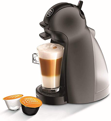 Krups Nescafé Dolce Gusto Piccolo Antracita y 6 cajas de café Bio Colombia – Cafetera de café – Multibebidas frías o… - Imagen 3