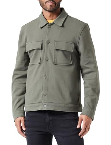 Veste pour des hommes DeFacto Z5178AZ kaki veste casual coupe droite