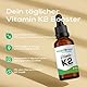 Vegan Drops® - Vitamin K2 Tropfen als bioaktive MK-7 Form mit dem Markenrohstoff K2 Vital® - 200µg pro Tagesdosis - 1020 Tropfen, 102 Tage Reichweite - vegan, ohne Alkohol & in Deutschland produziert