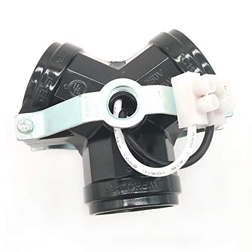 Medium Base 3 Light Cluster Socket,TWDRTDD Phenolic Multi-Cluster Incandescent Lampholder, Keyless with Male top & Bottom Bracket