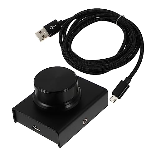 Controlador de volumen USB SHINEOFI con botón mute y luz led para PC