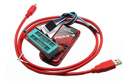 UIOTEC Debugger Programmer Emulator PIC Controller Development Board with Pickit 2 Pickit 3 Programming Adapter