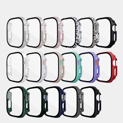 Coque Apple Watch Ultra 49mm évite rayures écran verre antichoc