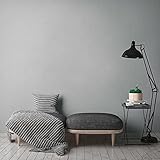 A.S. Création Unitapete Attractive Tapete einfarbig unifarben Vliestapete grau weiß matt glatt 378318