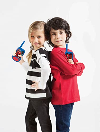 Miniatura 3 de Lexibook, Spider-Man, Walkie-talkies 200m, Juego de comunicación para niños, 2 Canales de comunicación, Clip para cinturón, a Pilas, Azul, TW12SP