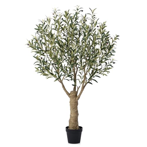 VeriNatural Olive Tree Artificial 5FT Tall - UV Resistant Faux