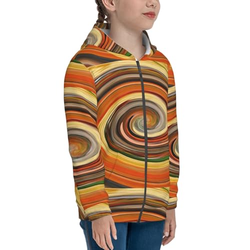 Congratulation Graduate Kid Hoodies Boys Zip Up Sweatshirts Girls Pullover with Pocket4